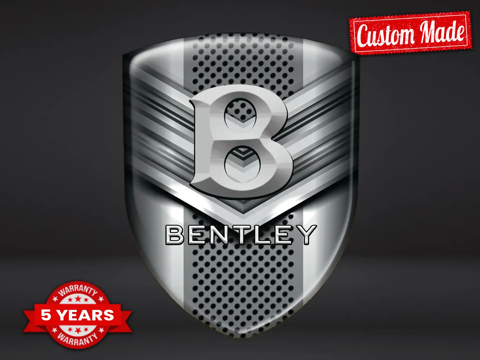 Bentley Printed Logo Stickers Pro Max Lasting Stylish